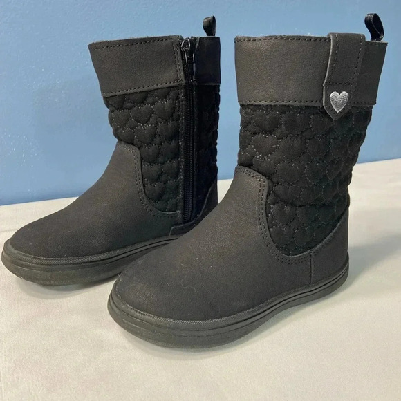 Joe Fresh Girls Black  Boots, Size 7 - Picture 8 of 8
